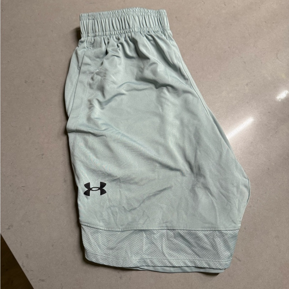 Under Armour Mint Green Athletic Shorts Lightweight